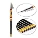 Shelure Telescopic Fishing Rod, Short, Carbon Fibre, Retractable Fishing Pole, Saltwater/ Freshwater, Spinning Poles in Various Sizes