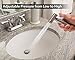 SmarterFresh Curved Bidet Sprayer Head Only, Stainless Steel Brushed Nickel Diaper Sprayer Bidet Head