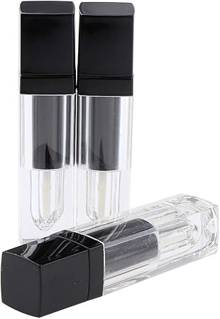Amazon リップスティックコンテナ 手作り口紅容器 空チューブ 口紅チューブ Diy用 ４ｍｌ 全3種 3本入 ブラック2 T Tooyful リップグロス 通販