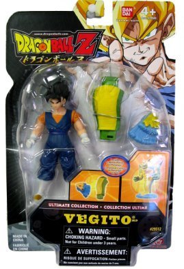 Dragonball Z Ultimate Collection 4 Inch Figure Vegito (Porunga Dragon Piece!)