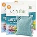 Moso Natural Fridge Deodorizer Odor Eliminator, Bamboo Charcoal Refrigerator & Freezer Air Purifying Bag, More Powerful than Baking Soda Fridge Odor Absorber (3 Pack)
