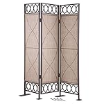3 Panel Folding Privacy Screen - Patio Privacy Screen