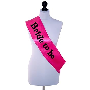 Theme My Party Bride To Be Sash Bachelorette Party Sash Bridal