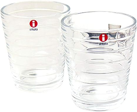 Amazon イッタラ Iittala Aino lto アイノアールト 2個ペアセット タンブラー 2ml Clear 並行輸入品 タンブラーグラス オンライン通販