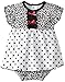 Bon Bebe Baby Girls' Newborn Polka Dot Animal Print Sleeveless Sundress