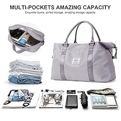 HYC00 Travel Duffel Bag,Sports Tote Gym