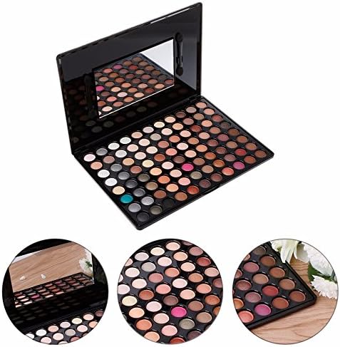 Professional Shimmer and Matte Makeup Eyeshadow Palette 88 Color Pigment Eye Shadow Palettes Make up Combination Pallet with Mirror and eyeshadow brush