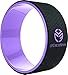 UpCircleSeven Yoga Wheel for Back Pain - Deep Tissue Massage - Yoga Back Roller Wheel for Back Pain Relief Stretching Myofascial Release Mobility (Purple 12