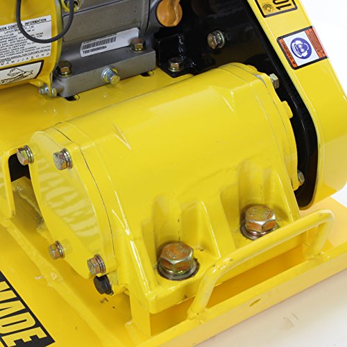 RuggedMade MS60L 2,400 Pound Compaction Force Plate Compactor With 6