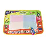 SMTSMT Children's Drawing Toys Mat Magic Pen Educational Toy 1 Mat+ 2 Wate