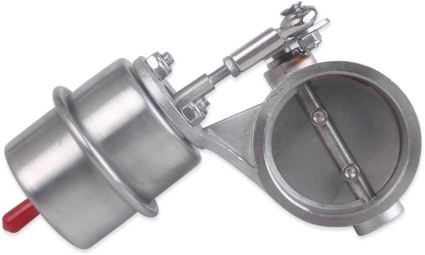 Carrfan 2'' Exhaust Control Valve Vacuum Actuator Closed Style Cutout Downpipe