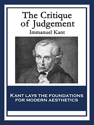 The Critique of Judgement