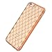 iPhone 6s Plus Case,iPhone 6 Plus Case,New Fashion Handmade 3D Bling Rhinestone Diamond Case,Electroplated & Transparent TPU Case for iPhone 6 / 6s Plus (5.5-Inch)