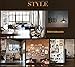 SUSUO Lighting Industrial Look Scissor Extendable Accordion Wall Sconces Loft Style Iron Art Wall Lamp