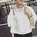 Jane Stone Vintage Black Faux Leather and Golden Chain Double Layered Choker Necklace with Rhinestone Bead Pendant(Fn1902-Gold Tone)