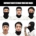 3 Pieces Balaclava Face Mask Men Ski Mask for Men, Summer Breathable Full Face Cover Mask for Motorcycle Cycling Skiing Hunting Outdoor Winter #4