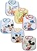 Baby Essentials Baby-Boys Newborn 6 Pack Mickey Mouse and Friends Bibs, Assorted, One Size