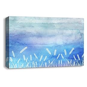 Canvas Wall Art Abstract Ink Storry...