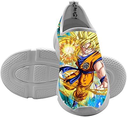 Super_Goku_Saiyan Kids Fly Knit Sneakers Casual Running Shoes