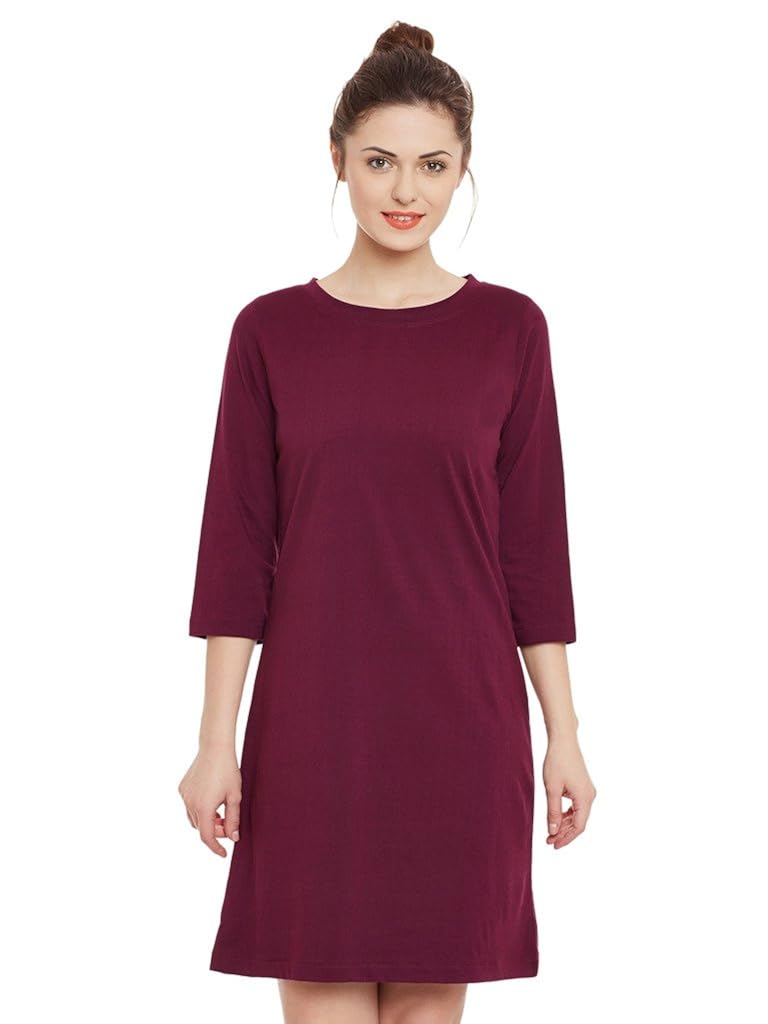 miss chase womens magenta shift dress