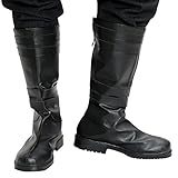 Kylo Ren Boots Deluxe Cosplay Adult PU Shoes Star Force Awakens Wars Custom Made 45