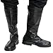 Kylo Ren Boots Deluxe Cosplay Adult PU Shoes Star Force Awakens Wars Custom Made 45