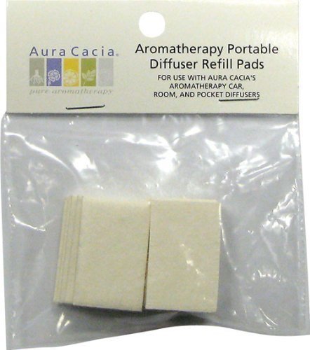 Aura Cacia - Car Diffuser, Replacement Filter 10 Per Pack 2-pack