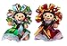 Mexican Handmade Traditional Rag Dolls 2 Pack - 5 inches