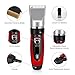 YOHOOLYO Hair Clippers For Men Hair Trimmer Rechargeable Electric Haircut Kit Ceramic Blade Cordless With 4 Combs For Men and Kids