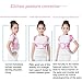 Posture Correctors, Back Shoulder Lumbar Waist Supporting Belt Bone Injury Correction Straighten Upper Back Slouching Corrective Prvent Children humpback (L)