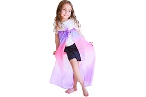 Sarah's Silks Enchanted Playsilk, 100% Silk Scarves for Kids and Toddlers, Sensory Toys | Bright Square Scarves, Montessori Waldorf Toys for Imaginative and Pretend Play - Blossom