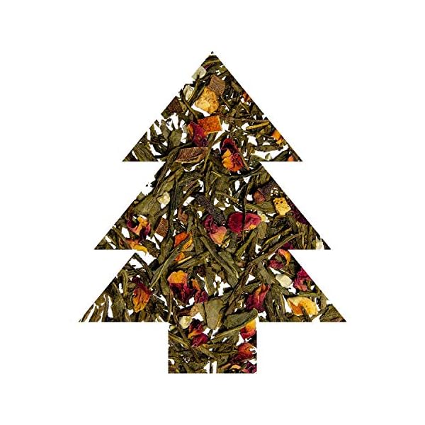 TEALAVIE - 6er Set Wintertee | Winter Mix No.1 | 50g Schwarztee und Grüntee lose in edlen Herz-Teedosen | Xmas… – Bild 7