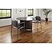 basyx BL Laminate Series Round Conference Table, 48 by 29.5-Inch, Mahogany