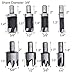 Woodworking Drilling or Chamfer tool,8PCS Wood Plug cutter,6pcs 1/4