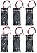 WAYLLSHINE 6PCS 2 x 1.5V AAA Battery Spring Clip Black Plastic 2 x 1.5V AAA Battery Case Holder Box Black Red Wire Leads