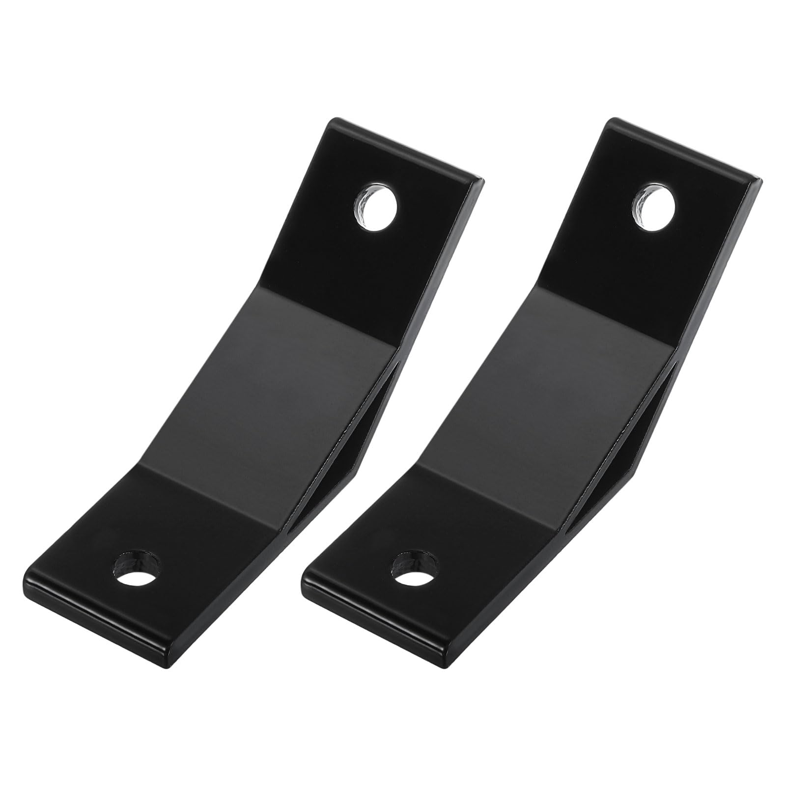 uxcell 2Pcs 135 Degree Angle Aluminum Profile Corner Brackets, Corner Brace Joint Connectors for 4040 Series (Black) — image 1