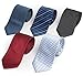Birsppy AWEHIRU Men’s Ties 5 Pack Classic Necktie Set multi color necktie