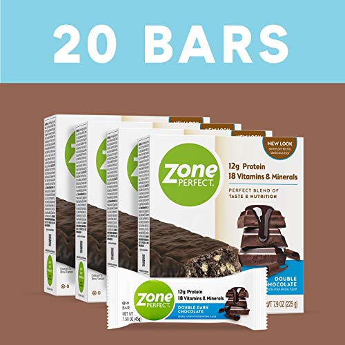 ZonePerfect Protein Bars, 18 vitamins & minerals, 12g protein