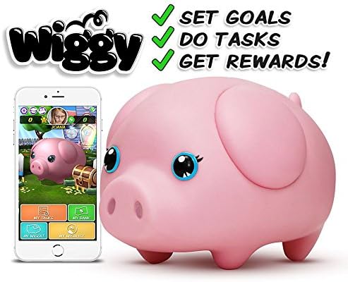 Wiggy Piggy Bank (Pinky): Smart Speaking Piggy Bank and Task Tracker