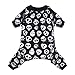 CuteBone Dog Halloween Pajamas Puppy Onesies Small Dogs Soft Pjs Coat Cat Apparel Comfy Pet Christmas Clothes Outfit Doggie Bodysuit P11XS