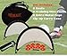 Trailblaze Pop Up Soccer Goals Set - 2 Portable Foldable Kids Soccer Nets w/ 8 Training Disc Cones Extra Pegs + Carry Case - Perfect Youth Soccer Goals for Backyard Extra-Strong Soccer Goal Net