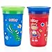 Nuby 2pk No Spill 360 Degree Printed Wonder Cup - Colors May Vary