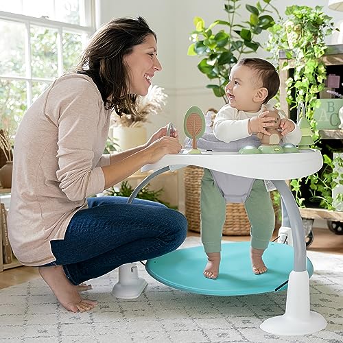 Ingenuity Spring & Sprout 2in1 Baby Activity Center Jumper and Table