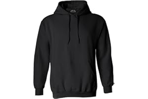 Joe's USA Men’s Fleece Pullover Hoodie – Casual Hooded Sweatshirt, 75 Colors, Sizes S-5XL & Tall LT-4XLT