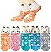Chalier 5 Pairs Womens Famous Painting Art Printed Funny Casual Cotton Crew Socks