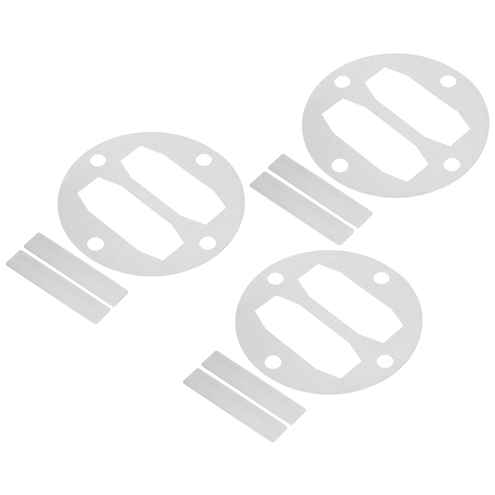 PATIKIL 47mm Head Gasket Kit Reed Valve Replacement, 3 Sets Central Pneumatic Air Compressor Parts