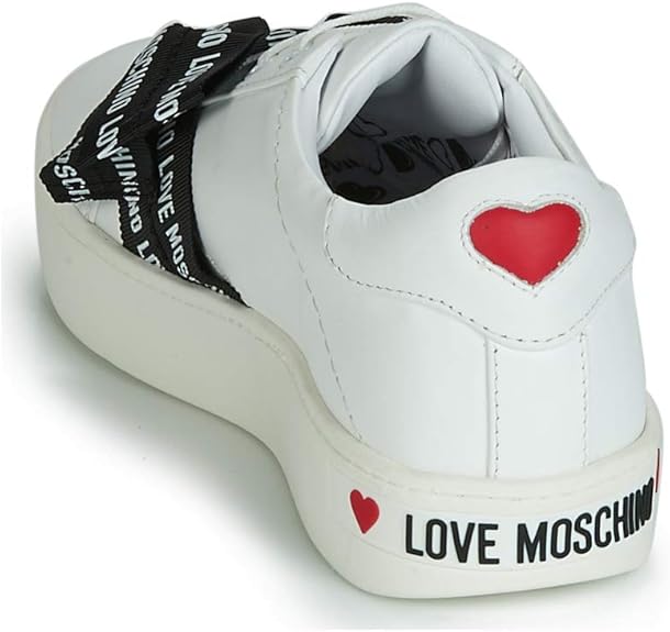 moschino bow trainers