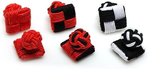 Bulldogs Silk Square Knot Cufflinks