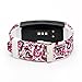 X4-TECH Band for Gear Fit2 Watch Soft Silicone Replacement Elastomer Band Plastic Wristband for Samsung Galaxy Gear Fit 2 SM-R360 Smart Watch (Flower-02)