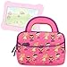 Evecase Kids Tablet case for nabi Jr. Nick Jr. Edition Tablet 5 inch Android Kids Tablet UltraPortable Handle Carrying Neoprene Sleeve Case Bag - Cute Princess Pink